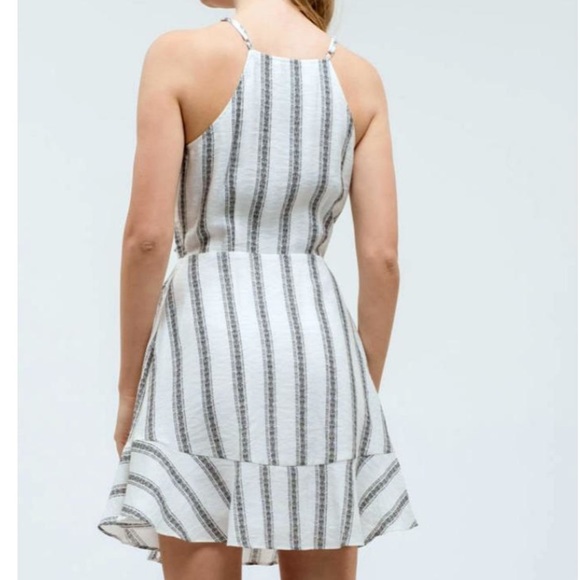 RUFFLE WRAP DRESS - Picture 2 of 6